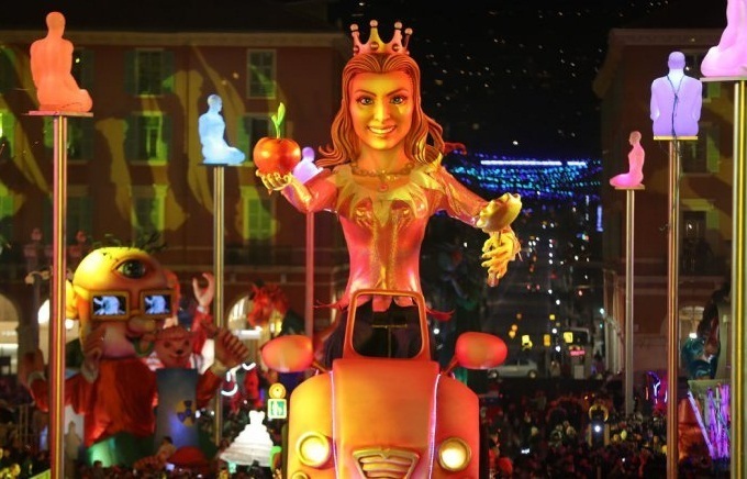 В Ницце проходит зимний карнавал