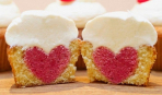 Десерт на День Валентина: маффины с сюрпризом