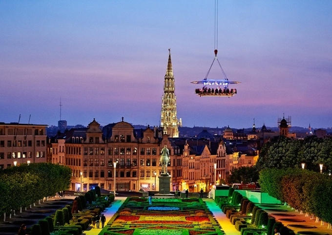 В Бельгии можно отпраздновать Новый год в небе