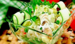 Рыбный салат «Фонтанка»