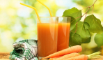 Весенний напиток из моркови и имбиря