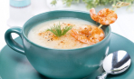 Рыбный крем-суп с креветками