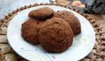 Шоколадное печенье с орехами и ромом