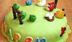 Торт на День рождения - видео рецепт