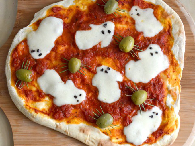 Рецепты для пиццы с привидениями
