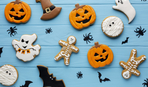 Идеи для украшения печенья к Хэллоуину