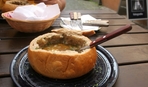 Эксклюзивный рецепт: суп в хлебной тарелке