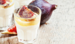 Завтрак за 5 минут: греческий йогурт с инжиром и медом