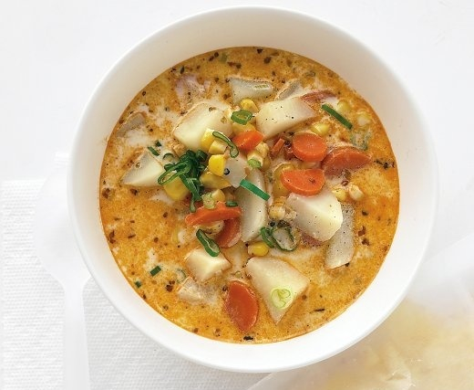 Рецепт пикантного супа с кукурузой: простой и вкусный
