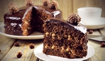 Современные десерты: новогодний торт "Ферреро Роше"