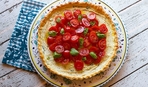 Готовим пирог с помидорами и рикоттой
