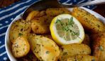 Картофель, запеченный с лимоном