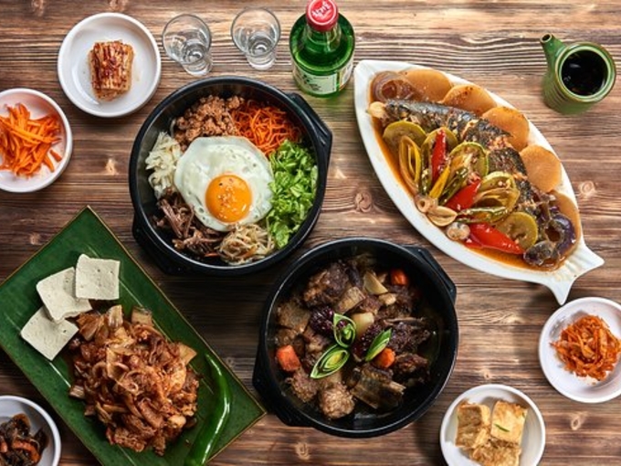 Корейские блюда фото