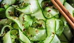 Огуречный салат с кунжутом: рецепт японских хозяек