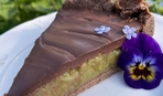 Шоколадно-ревеневий тарт від Альони Гаєвої