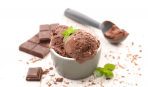 Шоколадное домашнее мороженое с какао