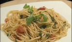 Спагетти с рукколой