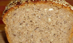Пшенично-кукурузный хлеб с овсяными хлопьями