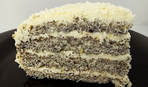 Маковый торт "Нежность": готовим десерт к празднику