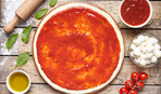 Томатный соус для пиццы с базиликом