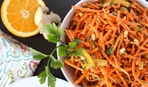 Зимняя консервация из моркови: салат "Оранжевый"
