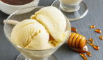 Мороженое с медом и корицей