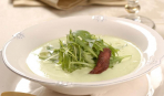 Суп–пюре с овощами  и рукколой