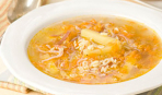 Картофельный суп с макаронами