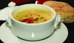 Овощной легкий суп " По-мавритански"