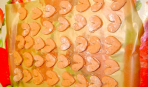 Песочное печенье с мятой «Пламенные сердца»
