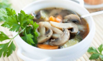 Суп с грибами - быстро и вкусно