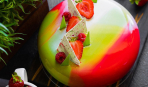 Современные десерты: муссовый торт «Италия» c ягодами и эстрагоном
